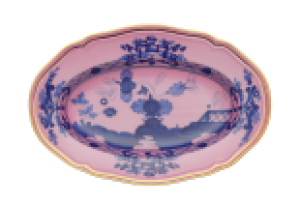 Ginori Oriente Italiano Azalea Oval Pickle Dish